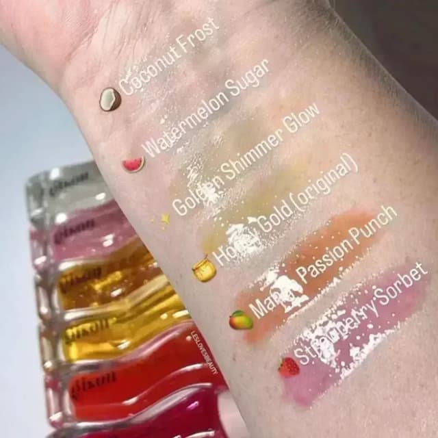 Gisou Moisturizing Watermelon Lip Balm & Plumping Lip Oil Gloss for Smooth, Hydrated Lips - Exfoliating & Enhancing Shine showcase 16