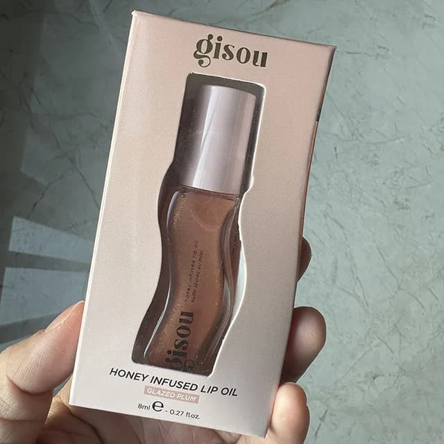 Gisou INS Popular Moisturizing Lip Balm Original Lip Oil for Lips, Plumping & Exfoliating Gloss - NEW Color showcase 7