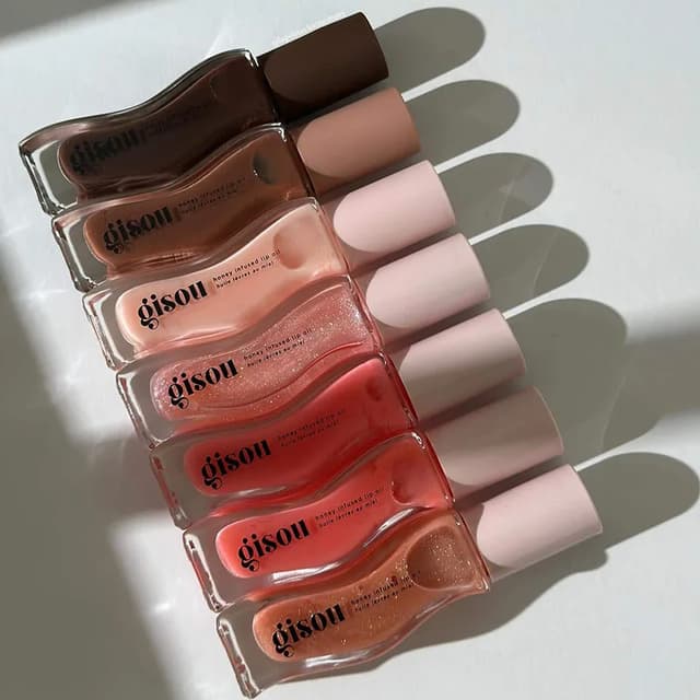 Gisou INS Popular Moisturizing Lip Balm Original Lip Oil for Lips, Plumping & Exfoliating Gloss - NEW Color showcase 4