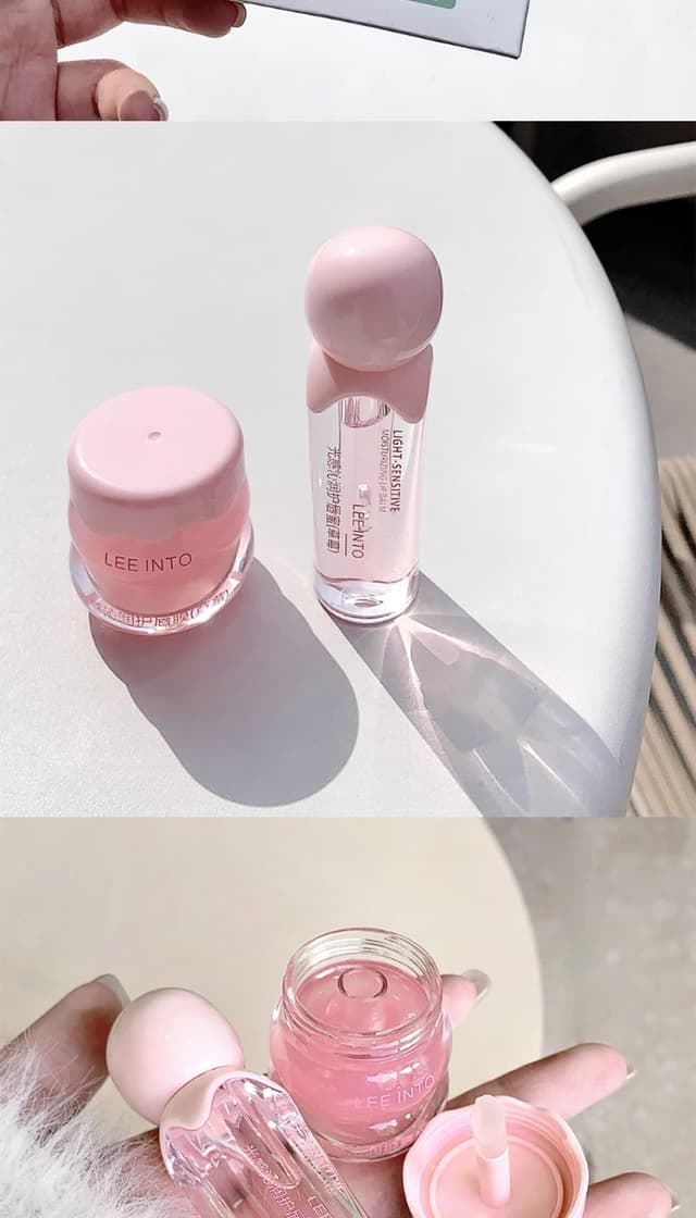 YPYP Zhencui Lip Care Set: Moisturizing Water Light Jelly Balm & Serum for Day & Night Use, Hydrating & Nourishing Formula for Women, 3.8g + 2.8ml showcase 10