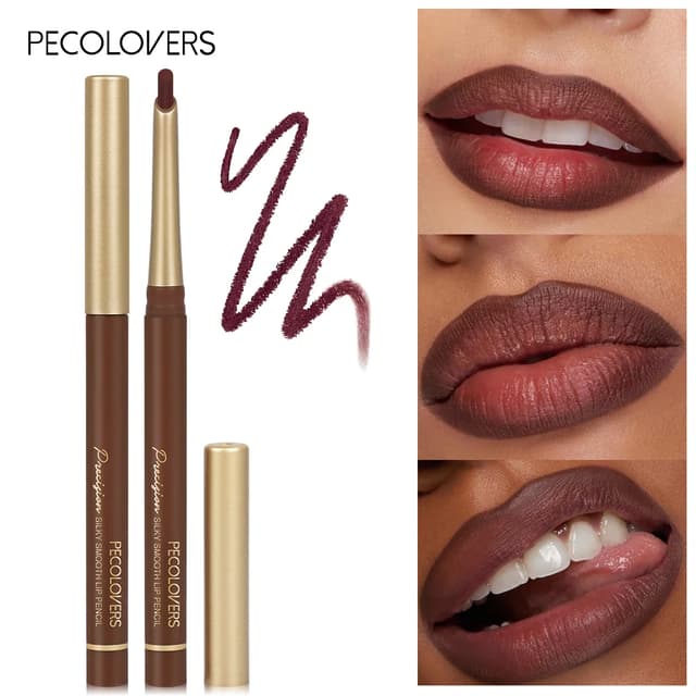 1pc Matte Nude Lip Liner Pencil - High Pigmentation, Long-Lasting Waterproof Formula for Natural Lip Definition & Smooth Glossy Application showcase 2