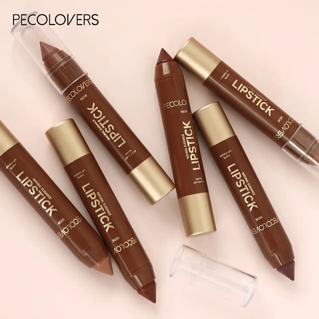 Velvet Matte Lip Liner Crayon Set - Waterproof Gradient Lipstick Pen for Contouring & Full Lip Makeup, Long-Lasting & Non-Sticky Formula, Mixed Color System showcase 7