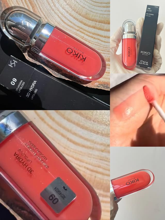 KIKO 3D Liquid Lip Glaze Transparent Mirror Lipstick - Nourishing Glossy Full Lips, Long-Lasting, Non-Fading Milk Tea & Bean Paste Shades for Makeup showcase 11