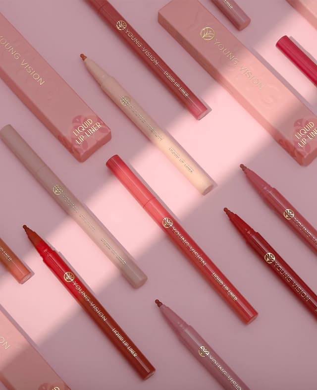 12 Color Matte Liquid Lipliner Set - Waterproof Fog Surface Lip Glaze with Sponge Gourd Head Applicator for Natural Red Tones showcase 13