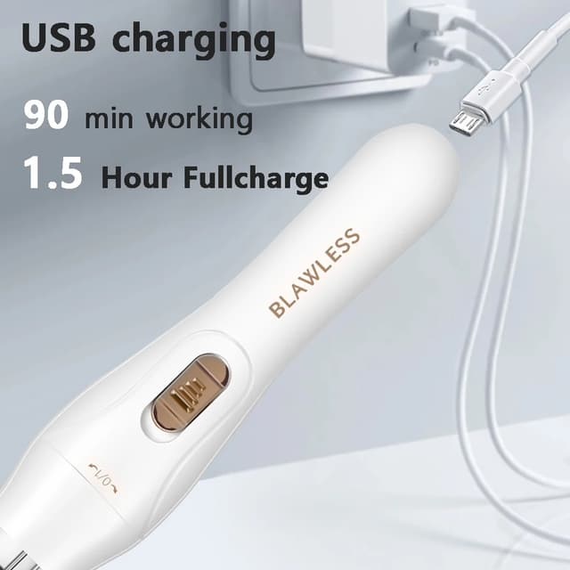 Women's Electric Shaver & Bikini Trimmer - Portable Painless Epilator for Face, Underarms, Legs - Gentle Hair Removal for Ladies showcase 9