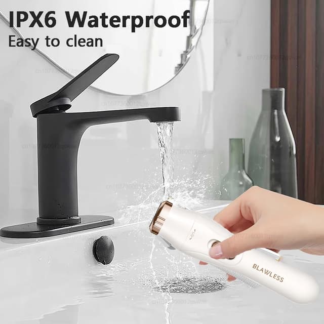 Women's Electric Shaver & Bikini Trimmer - Portable Painless Epilator for Face, Underarms, Legs - Gentle Hair Removal for Ladies showcase 8