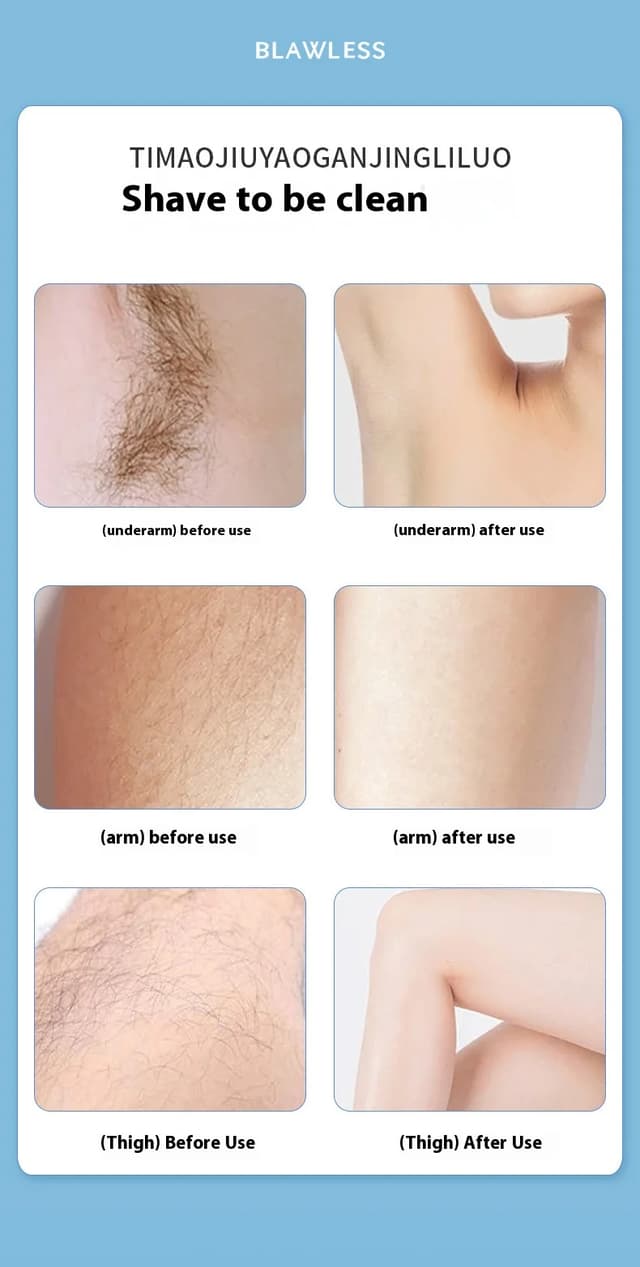 Women's Electric Shaver Waterproof Painless Hair Remover for Bikini, Body, Legs, Face, Underarms - Cordless & Rechargeable with Hypoallergenic Blades showcase 8