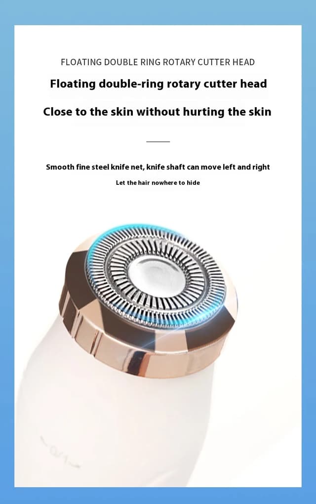 Women's Electric Shaver Waterproof Painless Hair Remover for Bikini, Body, Legs, Face, Underarms - Cordless & Rechargeable with Hypoallergenic Blades showcase 10