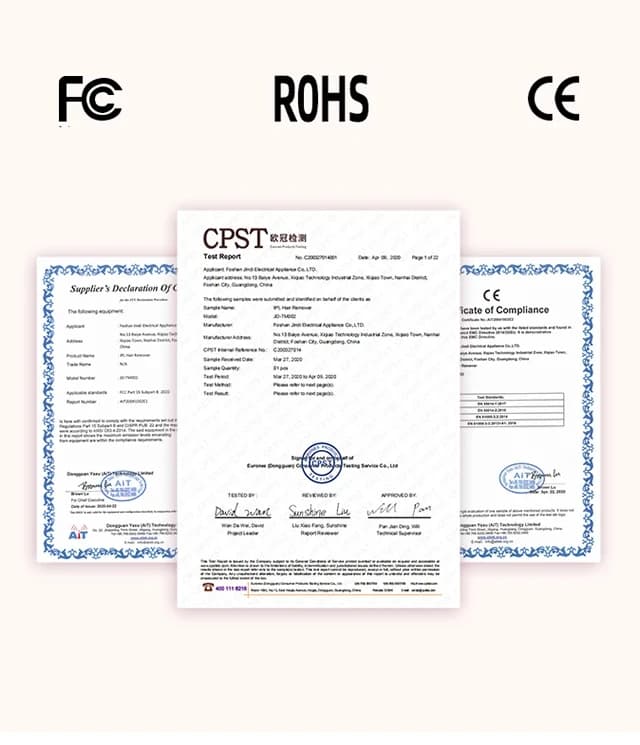 Professional IPL Laser Hair Remover for Women - Painless Permanent Epilator with 999999 Flashes, Home Use Device for Face & Bikini, Multiple Plug Options showcase 16