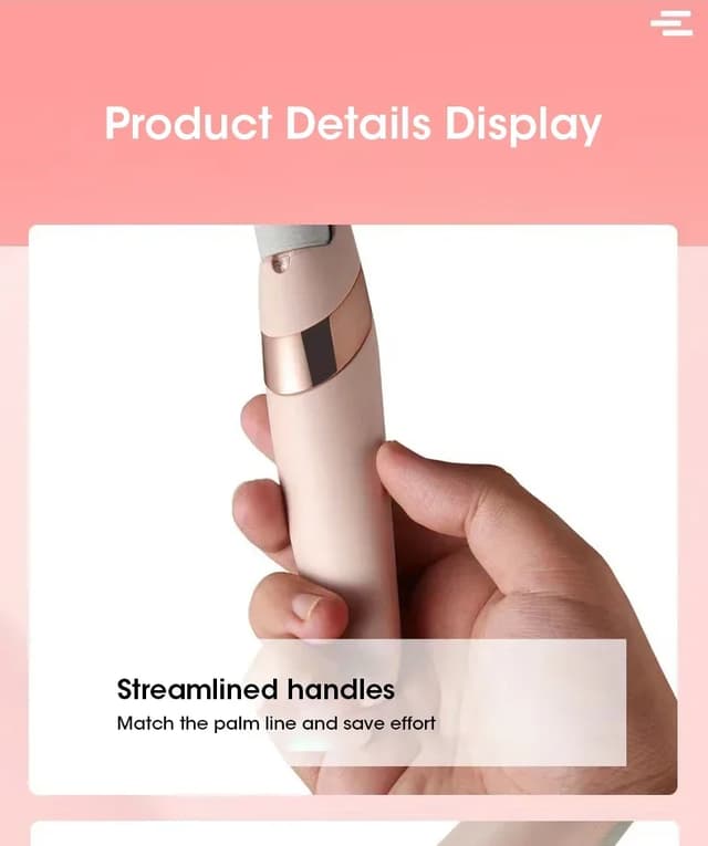 Rechargeable Electric Foot Callus Remover Pedicure Tool - USB Automatic Dead Skin Grinder with 2 Roller Heads for Smooth Feet showcase 11