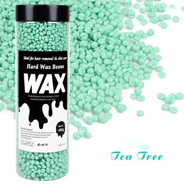 Professional Hard Wax Beans for Men & Women - 200g/400g Depilatory Wax Kit for Painless Full Body Hair Removal, Inhibits Growth, Gentle & Non-Irritating Formula showcase 7