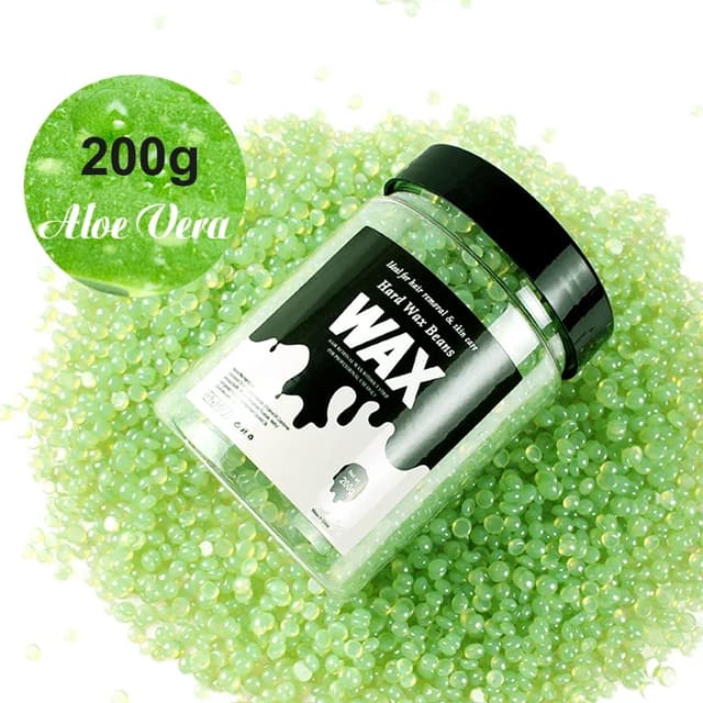 Professional Hard Wax Beans for Men & Women - 200g/400g Depilatory Wax Kit for Painless Full Body Hair Removal, Inhibits Growth, Gentle & Non-Irritating Formula showcase 3