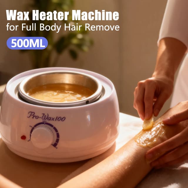 Professional Wax Warmer Heater for Hair Removal - Fast Heating Depilatory Epilator for Salon & Home Use, Melts Wax Beans & Paraffin showcase 5