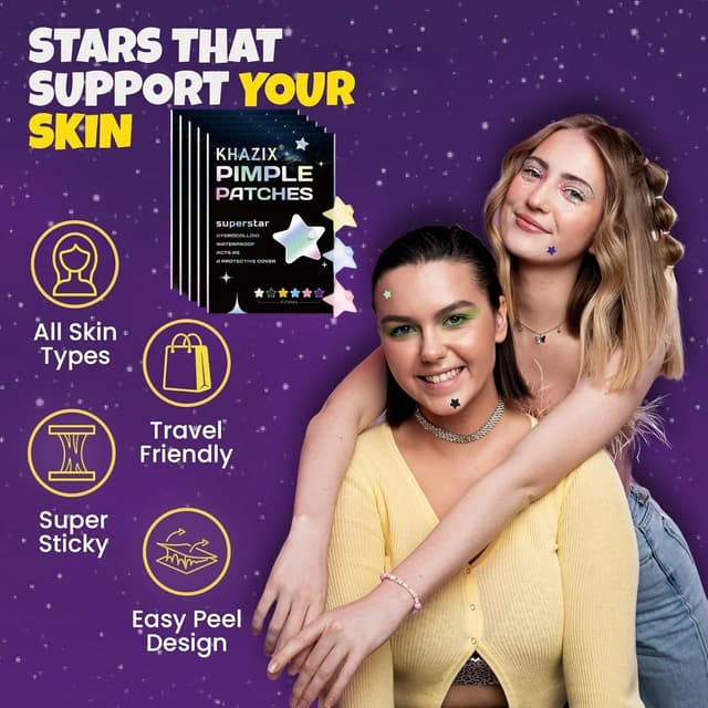 1400PCS Ultra-Thin Breathable Acne Patch for Face - Invisible Concealer Pimple Spot Treatment for All Skin Types showcase 6