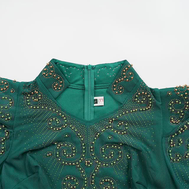 Luxury African Ankara Dashiki Maxi Dress for Women - Elegant Long Sleeve Wedding Party Gown, Plus Size Fashion Apparel showcase 11