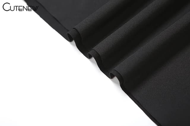 Nibber Elegant Women's Long Dress Solid Color Halter V-Neck Backless Shirring Side Split Vestidos Female High Street New Robe for Parties and Evening Events showcase 7