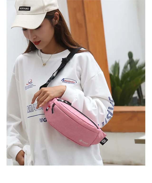 Unisex Waterproof Fanny Pack for Men & Women - Versatile Waist Belt Bag for Shoulder, Crossbody, Hip Carry - Durable & Stylish Travel Bum Bag showcase 7