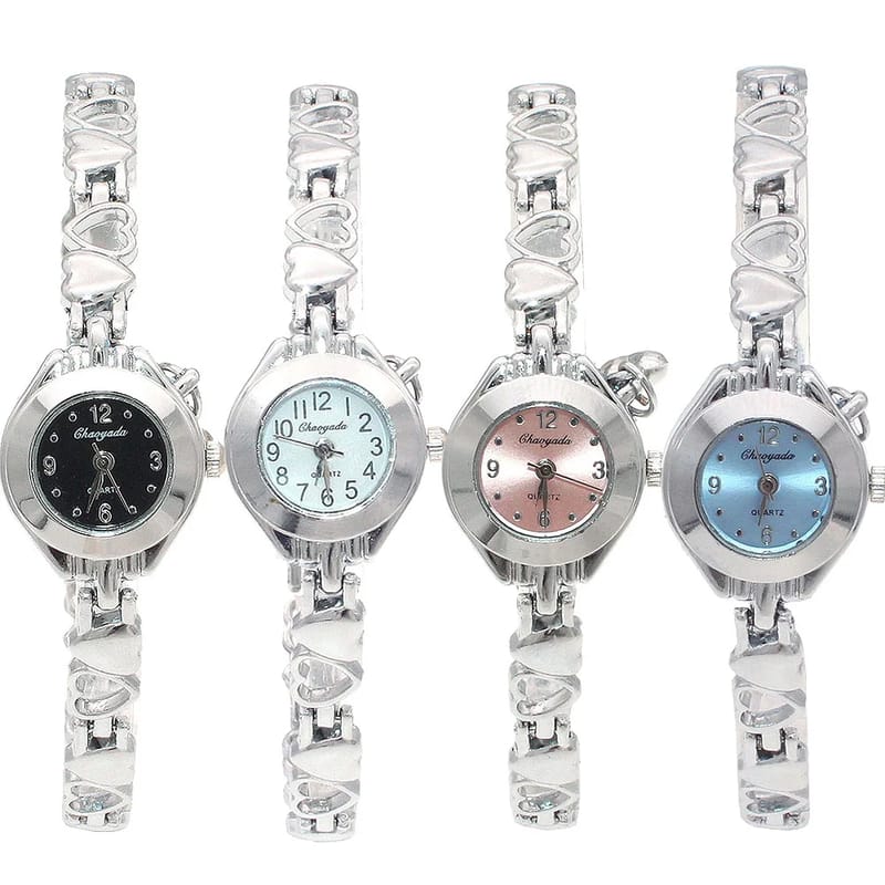 Retro Roman Numeral Quartz Watch for Women, Classic Silver Bracelet Style, Vintage Luxury Design, High Quality Analog Wristwatch showcase 2