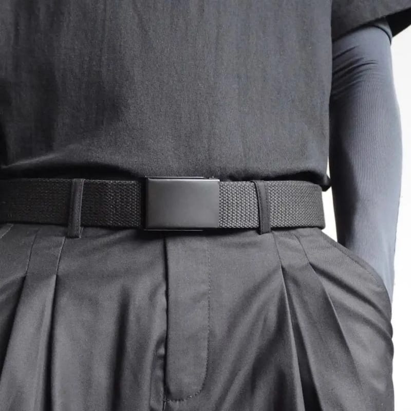 Men's & Women's Fashion Canvas Belt - Adjustable Breathable Outdoor Tactical Waist Belt for Jeans & Trousers showcase 2