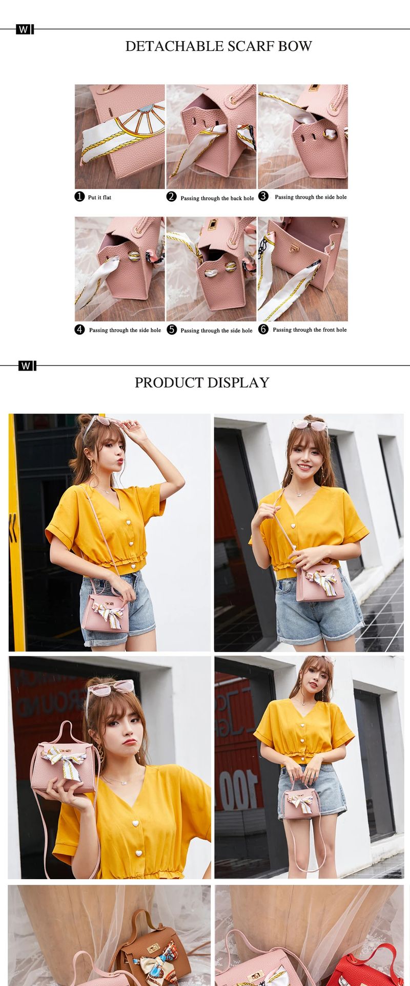 Luxury PU Leather Flap Messenger Bag for Women | 2024 Fashion Casual Vintage Shoulder Handbag | Stylish Daypack for Parties & Everyday Use showcase 4