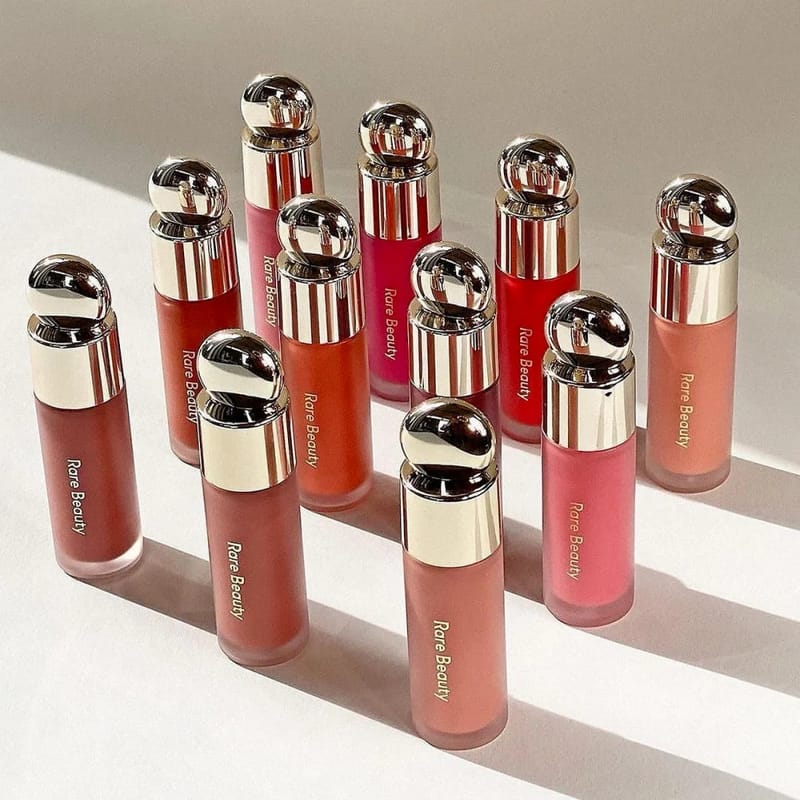 Rare Beauty Melting Cream Blush: Matte Pearlescent Finish, Glitter Highlighter, Nourishing & Moisturizing Lip Gloss for a Radiant Glow showcase 3