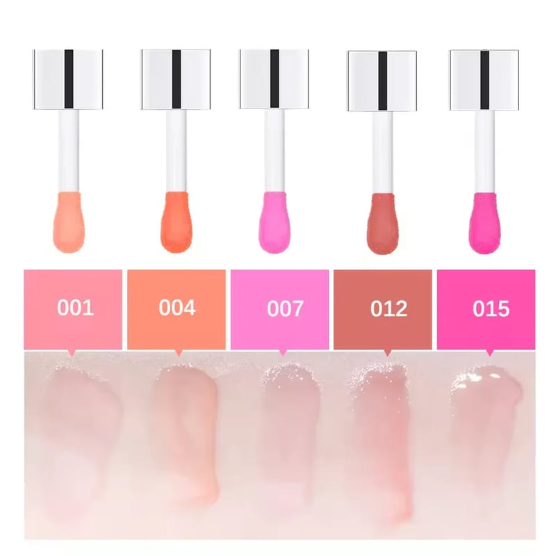 Moisturizing Lip Balm Oil Gloss for Plumping & Exfoliating Lips - Original Pink Formula for Soft, Smooth, Hydrated Lips showcase 3