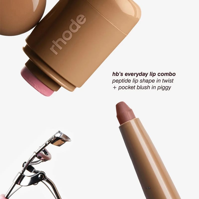 Spicy Jelly Bean Lip Gloss Balm & Pocket Blush Stick - Moisturizing, Waterproof, Non-Fading for a Natural Glow showcase 3