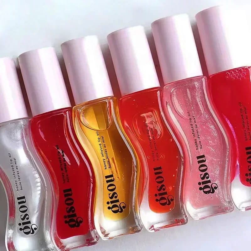 Gisou Moisturizing Watermelon Lip Balm & Plumping Lip Oil Gloss for Smooth, Hydrated Lips - Exfoliating & Enhancing Shine showcase 1