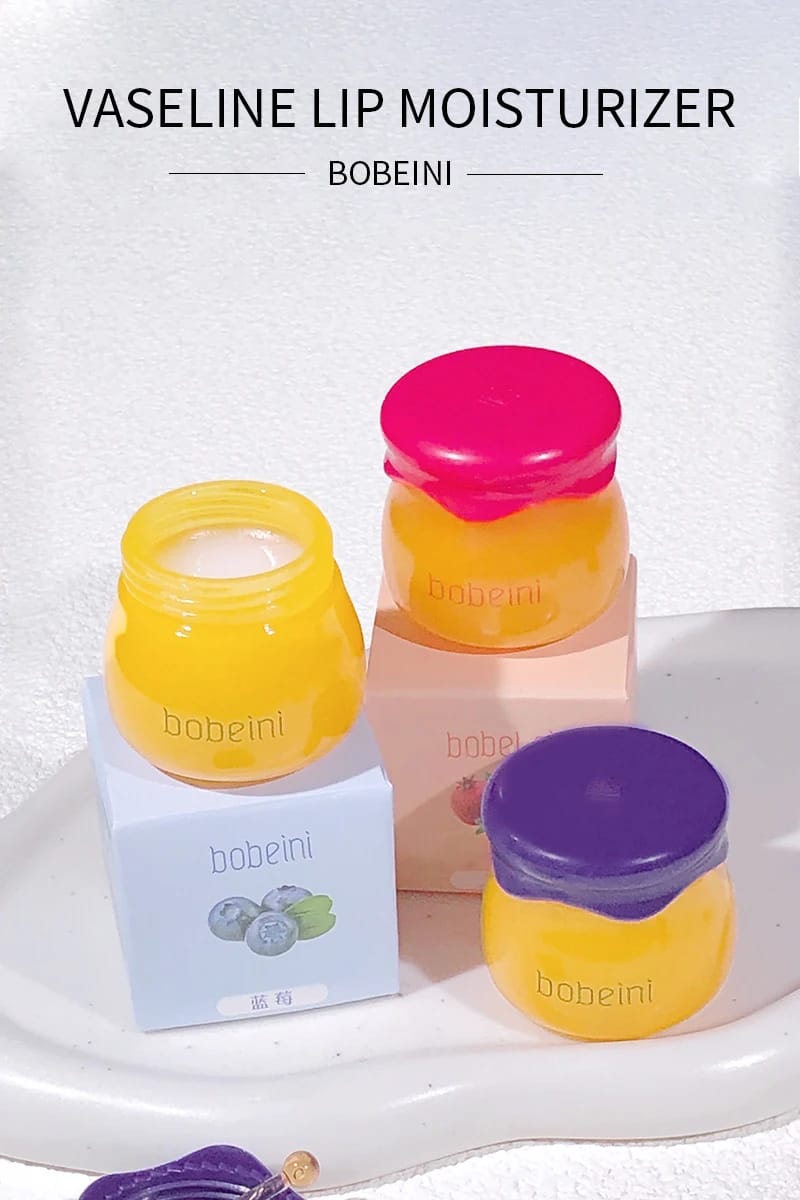 Bobeini Small Honeypot Lip Mask for Intense Hydration - Moisturizing Balm Prevents Dryness, Cracking, Peeling & Fading Lip Wrinkles showcase 1