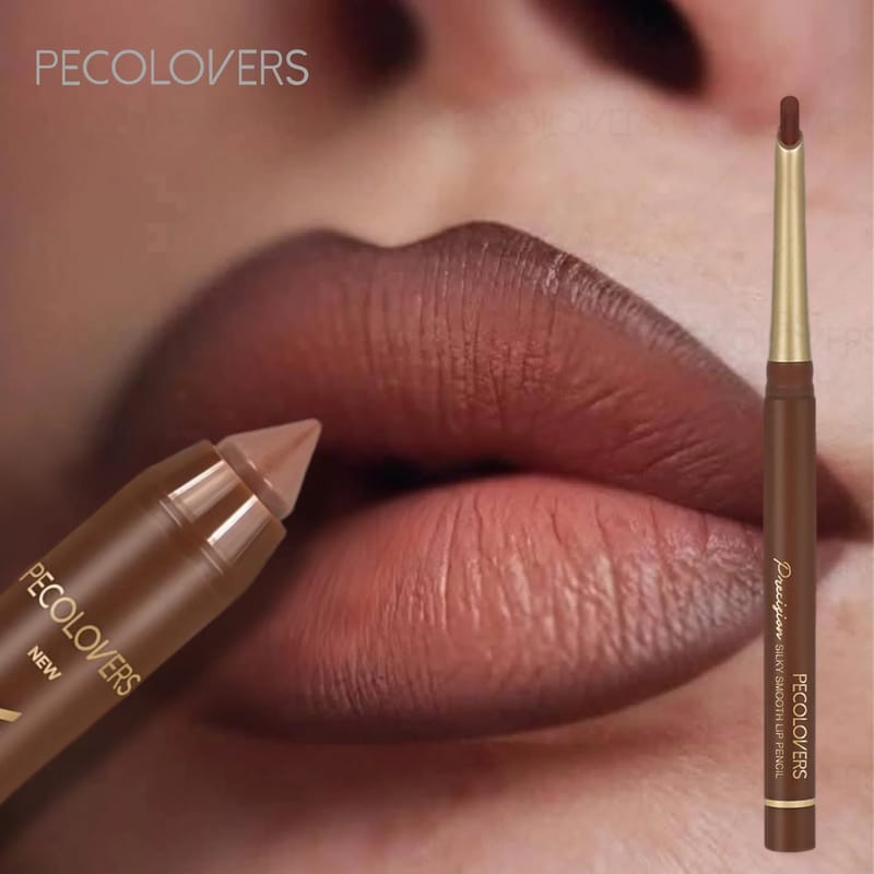 2PCS Brown Lip Liner & Matte Lip Crayon Set - Waterproof Long-Lasting Makeup for All Styles showcase 3