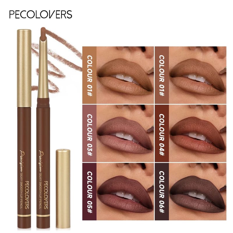1pc Matte Nude Lip Liner Pencil - High Pigmentation, Long-Lasting Waterproof Formula for Natural Lip Definition & Smooth Glossy Application showcase 3