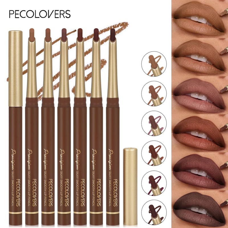 1pc Matte Nude Lip Liner Pencil - High Pigmentation, Long-Lasting Waterproof Formula for Natural Lip Definition & Smooth Glossy Application showcase 1