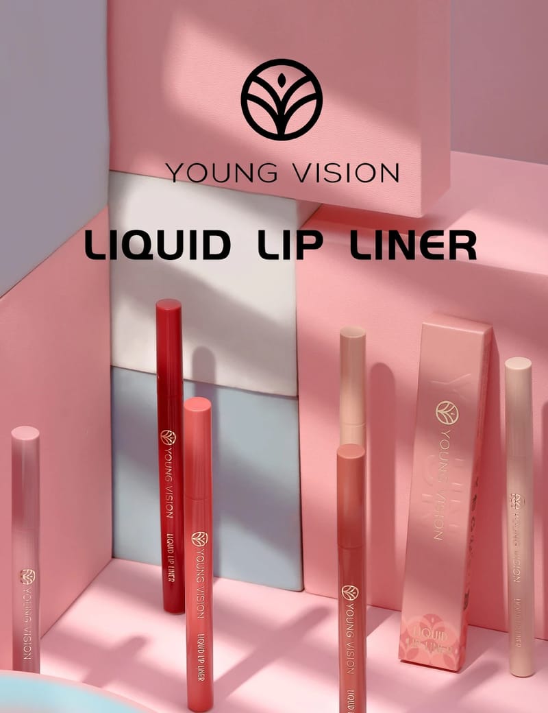 12 Color Matte Liquid Lipliner Set - Waterproof Fog Surface Lip Glaze with Sponge Gourd Head Applicator for Natural Red Tones showcase 1