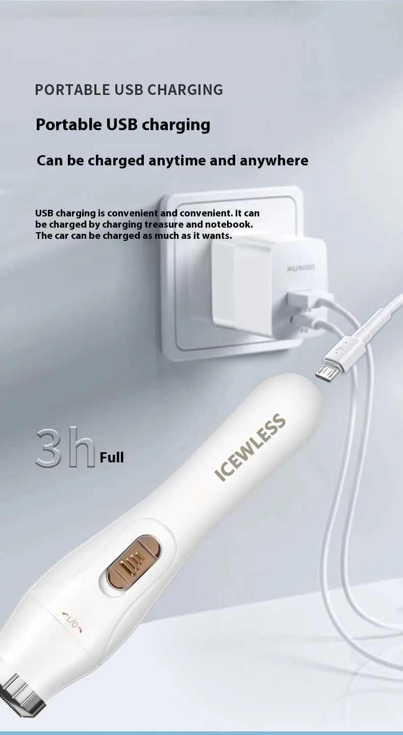 Women's Electric Shaver Waterproof Painless Hair Remover for Bikini, Body, Legs, Face, Underarms - Cordless & Rechargeable with Hypoallergenic Blades showcase 3