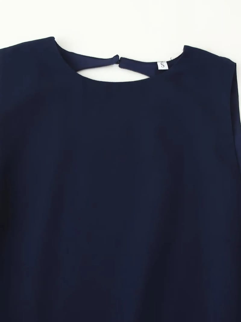 Women's Summer Fashion Sexy Sleeveless Backless Patchwork Tassel Dress - Elegant Evening & Party Wear for Ladies showcase 4