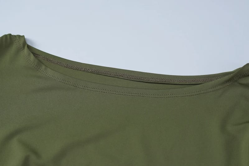 Hugcitar Women's Autumn Solid Long Sleeve Draped Bodycon Maxi Dress - Sexy Y2K Fashion for Evening Party, Festival, Club Outfits showcase 5