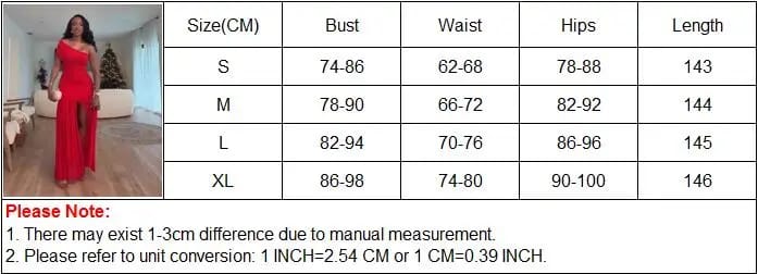 Elegant Women's Maxi Dress: Sexy Off-Shoulder One-Sleeve Mesh Slit Design for Parties, Holidays, and Club Nights showcase 1