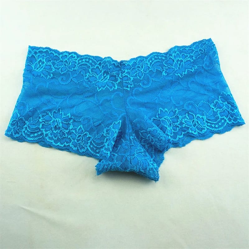 3pcs Women's Silk Boyshorts Transparent Panties Lingerie - Comfortable & Stylish Ladies Underwear Shorts (M-XXL) showcase 5