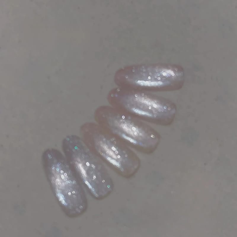 SHAKA 1-3pcs Fine Gold Powder Highlight Flash Whitening Translucent Nail Art Snowfall Silk Glass Bead Cat Eye Gel Nail Polish for Professional Salon & Home Use showcase 3