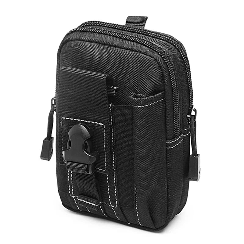 Men's Waterproof Outdoor Waist Pack Bum Bag - Durable Nylon Sport Hunting Belt Pouch for Travel, Mobile Phone, and Tools showcase 4