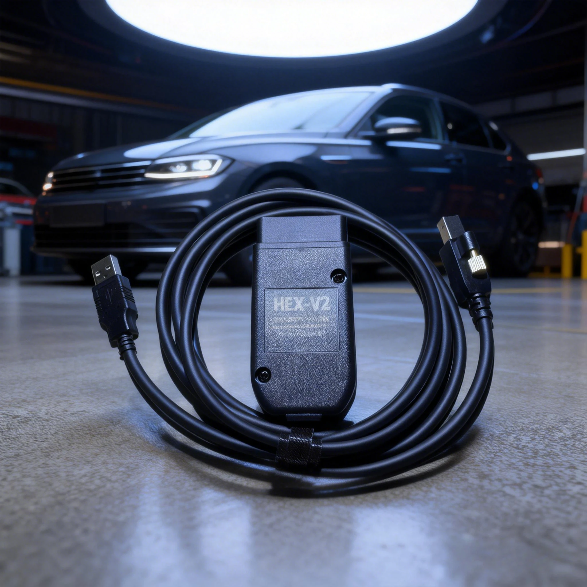 VCDS VAGCOM HEX V2 Diagnostic Scan Tool for VW, Audi, Skoda, Seat - Full Version 25.3 Multi-Language Car Auto Computer Repair thumbnail 2