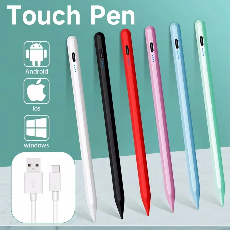 Universal Stylus Pen for All Tablets & Phones - Precise Touch Screen Drawing, Writing, Magnetic Cap, Lightweight Design for iPad, Samsung, Huawei, Xiaomi thumbnail 1