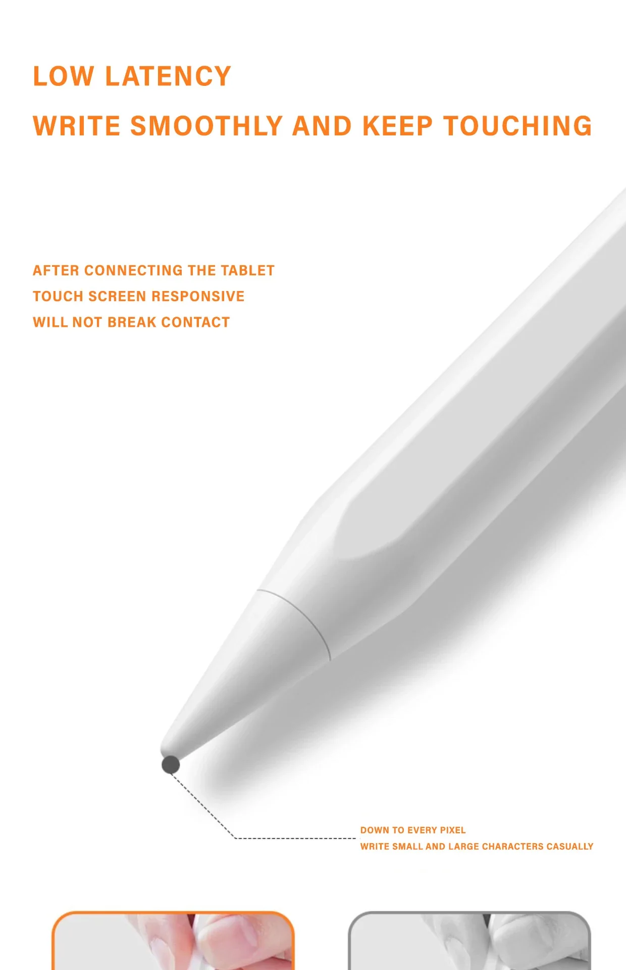 Universal Stylus Pen for All Tablets & Phones - Precise Touch Screen Drawing, Writing, Magnetic Cap, Lightweight Design for iPad, Samsung, Huawei, Xiaomi showcase 5