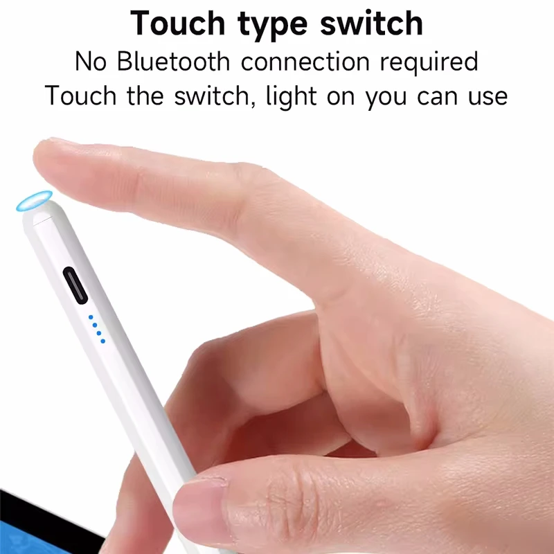 Universal Stylus Pen for All Tablets & Phones - Precise Touch Screen Drawing, Writing, Magnetic Cap, Lightweight Design for iPad, Samsung, Huawei, Xiaomi thumbnail 3