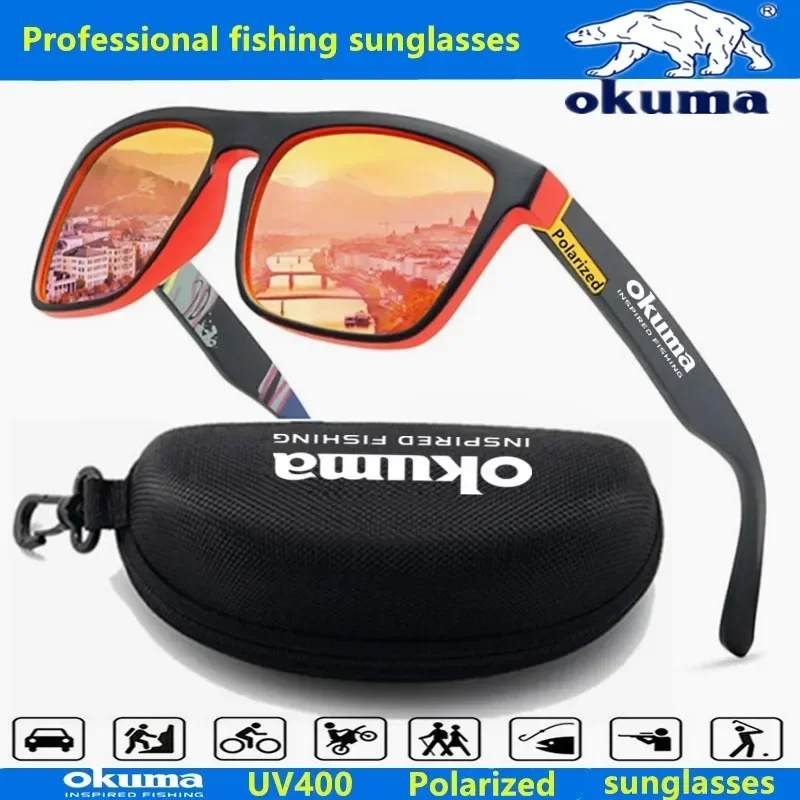 Okuma Polarized Sunglasses for Men & Women - UV400 Protection, Lightweight Eyewear for Cycling, Driving, Fishing, Hiking - Optional Case showcase 8