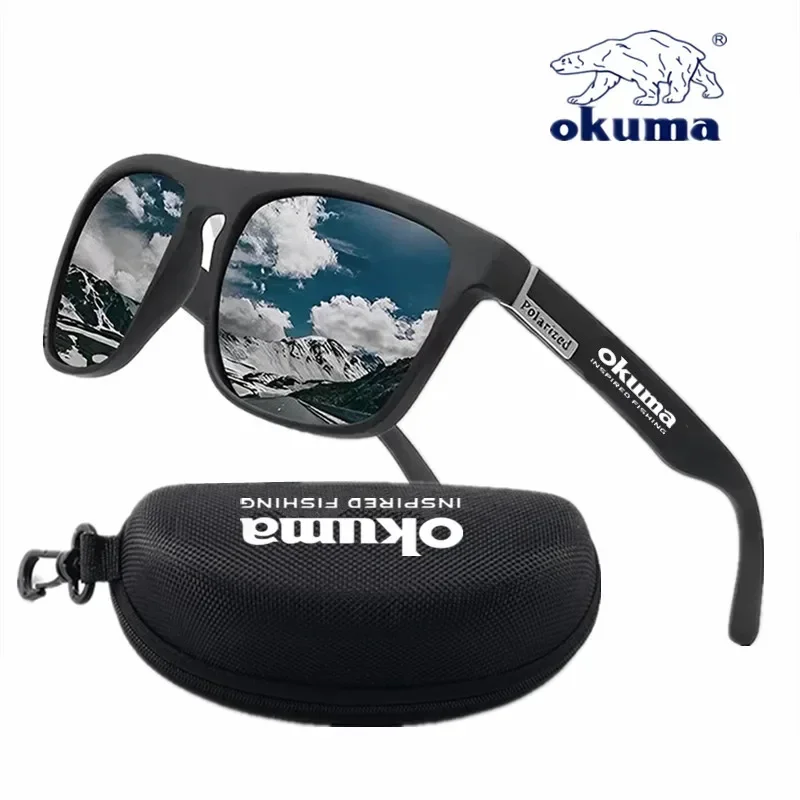 Okuma Polarized Sunglasses for Men & Women - UV400 Protection, Lightweight Eyewear for Cycling, Driving, Fishing, Hiking - Optional Case showcase 12