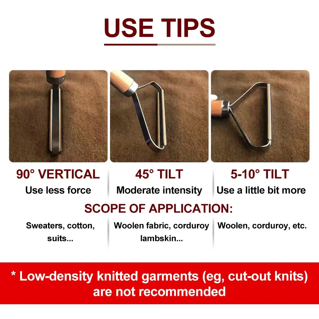 Portable Manual Lint Remover Brush for Pet Hair, Fuzz, and Fabric Shaver - Reusable, Eco-Friendly Clothes Cleaning Tool for Home & Travel showcase 3