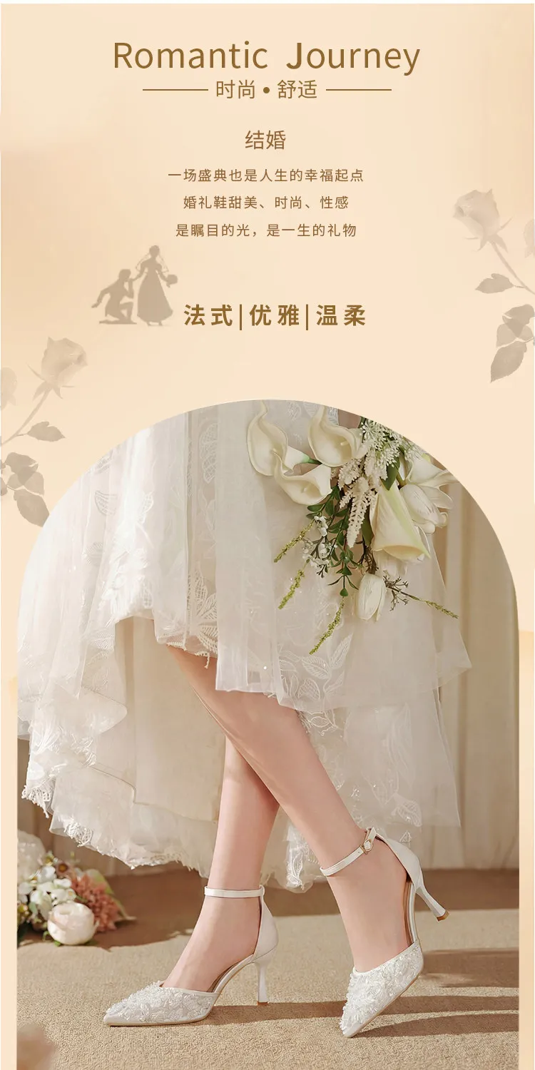 Women's Crystal Toe Sandals 2026: Sexy Rhinestone Strap Pointed High Heels for Nightclubs & Weddings - Elegant White Single Shoes showcase 3