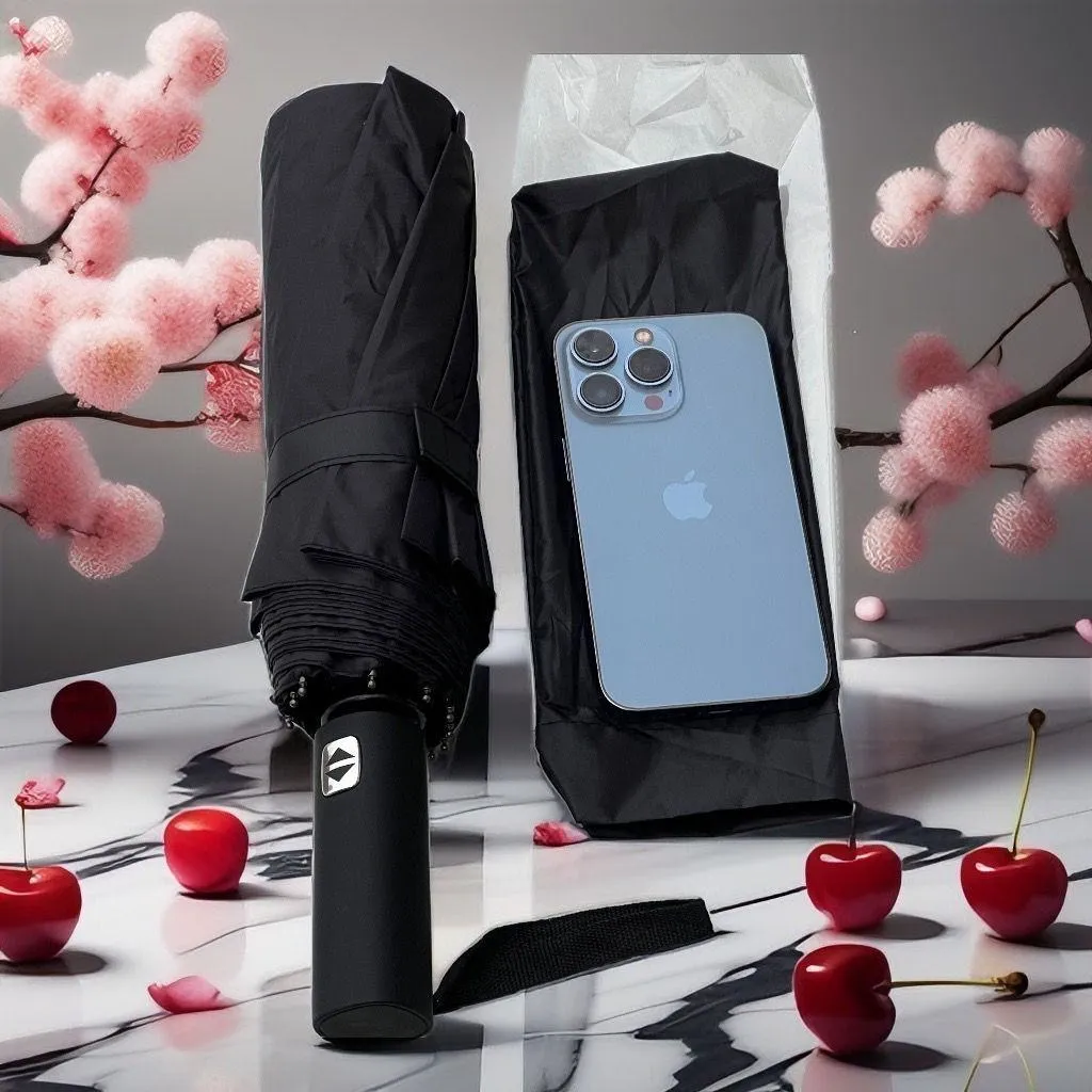 2026 Elite 12-Rib Windproof Automatic Umbrella | Extra Large Oversized Sun & Rain Shield | UV Protection & Reinforced Frame for Students & Commuters (Unisex) showcase 7