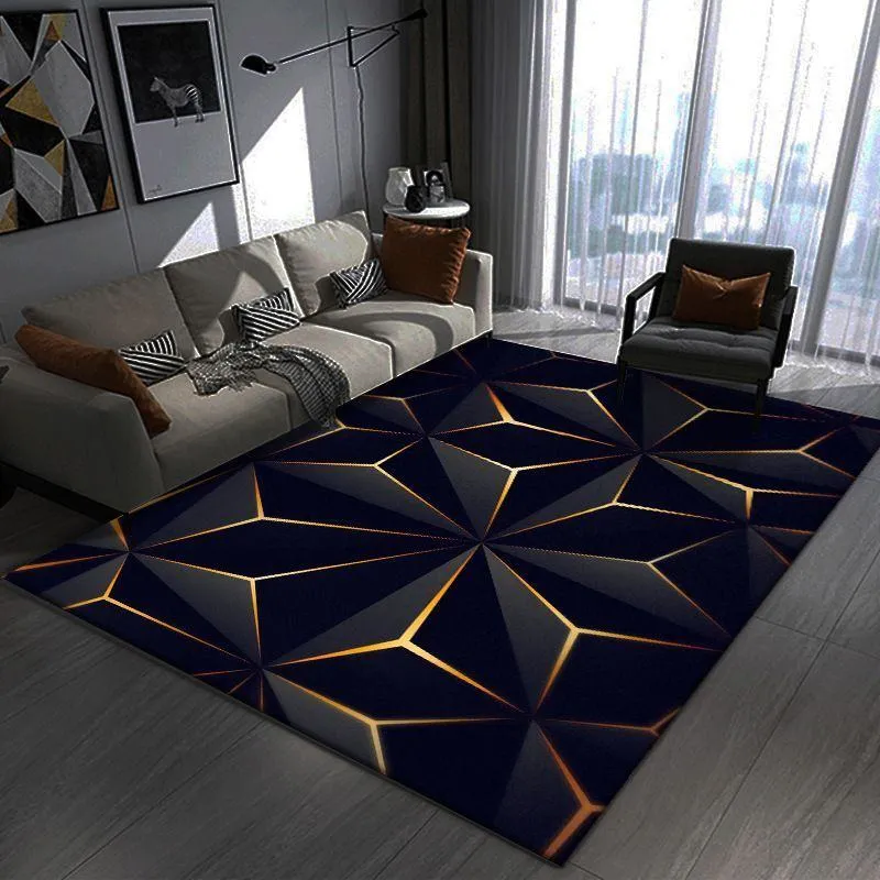 3D Esports Gaming Rug, Crystal Velvet Carpet for Living Room, Sofa, Bedroom – Thickened Silent Protective Mat thumbnail 3